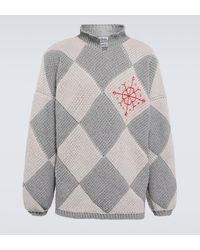 Adish - Embroidered Cotton Sweater - Lyst