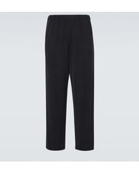 Giorgio Armani - Knitted Wide-Leg Pants - Lyst
