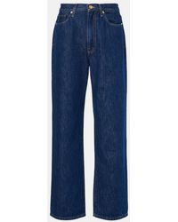 TOVE - Linn High-Rise Straight Jeans - Lyst