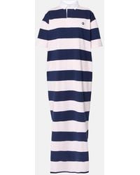 Coperni - Striped Cotton Maxi Dress - Lyst