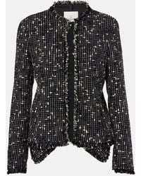 Moncler - Jacke Verneuil Aus Tweed - Lyst