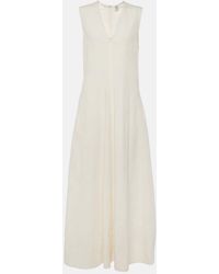 TOTEME - Cotton-Blend Maxi Dress - Lyst