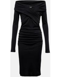 Diane von Furstenberg - Minx Wool-Blend Midi Dress - Lyst