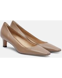 The Row - Pumps Carla 45 Aus Leder - Lyst