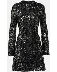 Jonathan Simkhai - Safia Embellished Crepe Mini Dress - Lyst