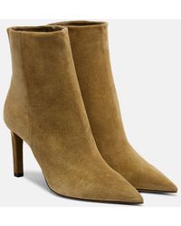 Jimmy Choo - Frankie 85 Suede Ankle Boots - Lyst