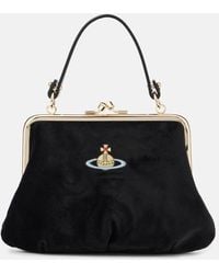 Vivienne Westwood - Granny Frame Orb Velvet Tote Bag - Lyst