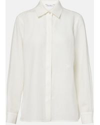 Max Mara - Camisa Abisso De Lino - Lyst