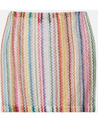 Missoni - Zigzag Miniskirt - Lyst