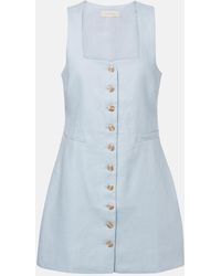 Faithfull the Brand - Jaques Linen Minidress - Lyst