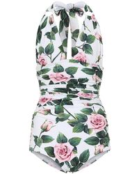 Dolce & Gabbana Costume intero a stampa - Multicolore