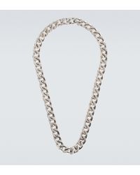 Herren Schmuck Halsketten Maison Margiela Halskette mit Ringanhänger in Mettallic für Herren 