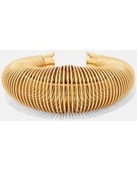 Alaïa - Logo Cuff Bracelet - Lyst