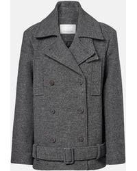 Frankie Shop - Scothern Virgin Wool Peacoat - Lyst