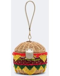 Judith Leiber - Cheeseburger Deluxe Embellished Clutch - Lyst