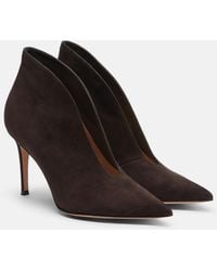 Gianvito Rossi - Vania Suede Pumps - Lyst