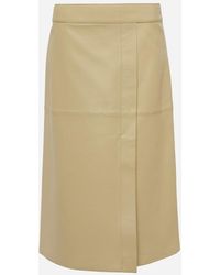 JOSEPH - Sevres Leather Pencil Skirt - Lyst