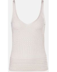 Missoni - Metallic Jersey Tank Top - Lyst