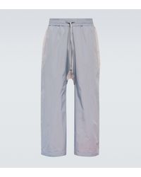 BYBORRE Technical Cropped Pants - Grey