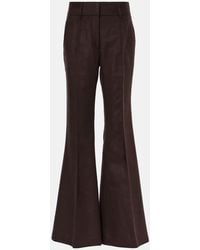 Gabriela Hearst - Pantaloni Flared Rhein - Lyst