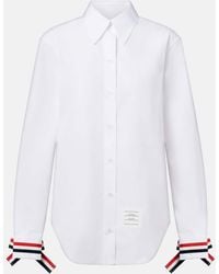 Thom Browne - Cotton Poplin Shirt - Lyst
