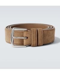 Loro Piana - Alsavel Suede Belt - Lyst