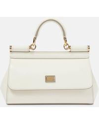 Dolce & Gabbana - Sac Sicily Small En Cuir - Lyst