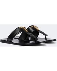 Tom Ford - Leather Thong Sandals - Lyst