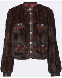 RIXO London - Jina Cropped Jacket - Lyst