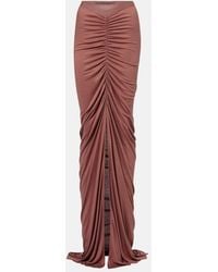 Rick Owens - Jupe Longue Poppy Ls - Lyst