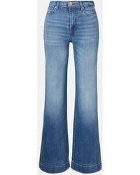 7 For All Mankind - Modern Dojo Wide-Leg Jeans - Lyst