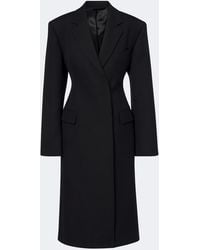 Acne Studios - Single-Breasted Wool Coat - Lyst