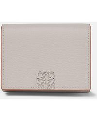 Loewe - Anagram Trifold Leather Wallet - Lyst