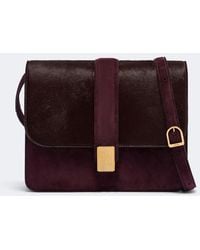 KHAITE - Blake Medium Calf Hair Crossbody Bag - Lyst