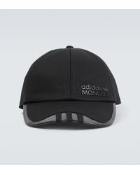Moncler Genius - X Adidas gorra de lona de algodon - Lyst