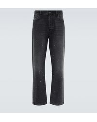 Valentino - Jeans regular con borchie - Lyst