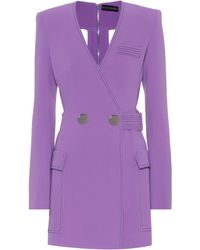 David Koma Minikleid - Lila