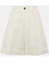 Etro - Shorts Aus Gabardine - Lyst