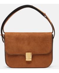 Calvin Klein - Tilla Small Leather Shoulder Bag - Lyst
