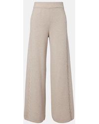 Lisa Yang - Olanda Cashmere Wide-Leg Pants - Lyst