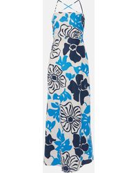 Faithfull The Brand - Garcia Floral Linen Maxi Dress - Lyst