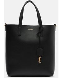 Saint Laurent - Cabas Shopping Toy en cuir - Lyst