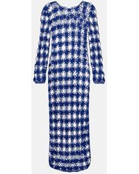 Anna Kosturova - Robe Longue En Crochet De Coton - Lyst