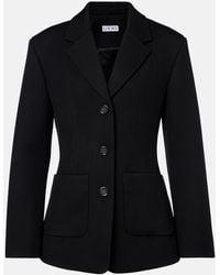 Loewe - Wool-Blend Jacket - Lyst