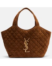 Saint Laurent - Borsa Icare Medium - Lyst