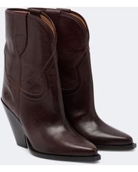 Isabel Marant - Leyane Leather Cowboy Boots - Lyst