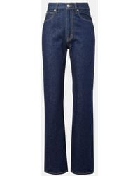 SLVRLAKE Denim - Jeans Rectos London De Tiro Alto - Lyst