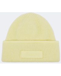 Jacquemus - Logo Alpaca And Wool-Blend Beanie - Lyst