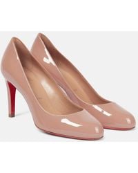 Christian Louboutin - Pumppie 85 Patent Leather Pumps - Lyst