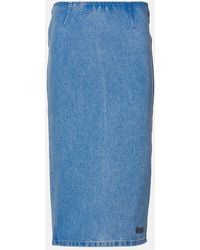 Marni - Denim Skirt - Lyst